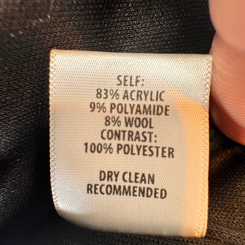 Bailey 44‎ Metallic Tweed Mini Skirt Whimsigoth Statement Silver Black Womens XS - Picture 4 of 6